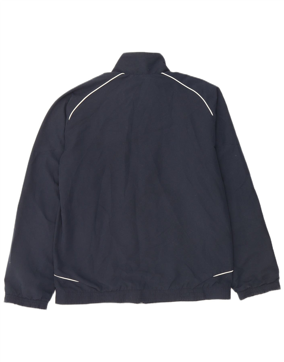 Męska kurtka dresowa ADIDAS UK 38/40, średni granatowy poliester