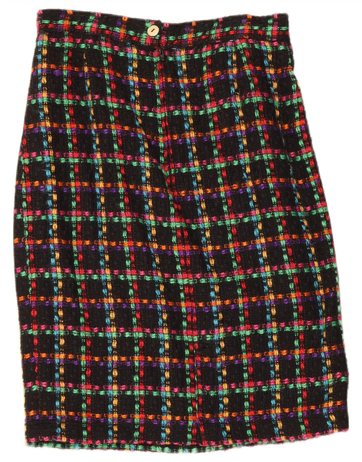 NADIA Damski 2-częściowy zestaw spódnic UK 14 Medium W28 w wielobarwną kratkę
