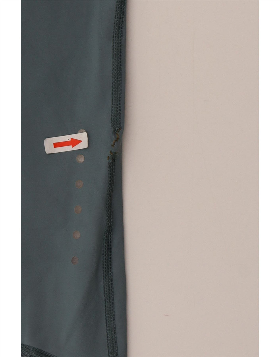 Damskie legginsy Nike Dri Fit Capri UK 12, średnioniebieskie, bawełniane