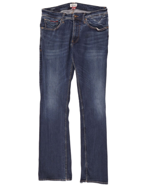 Męskie dżinsy Tommy Hilfiger Ryan Bootcut W34 L34 Niebieska bawełna