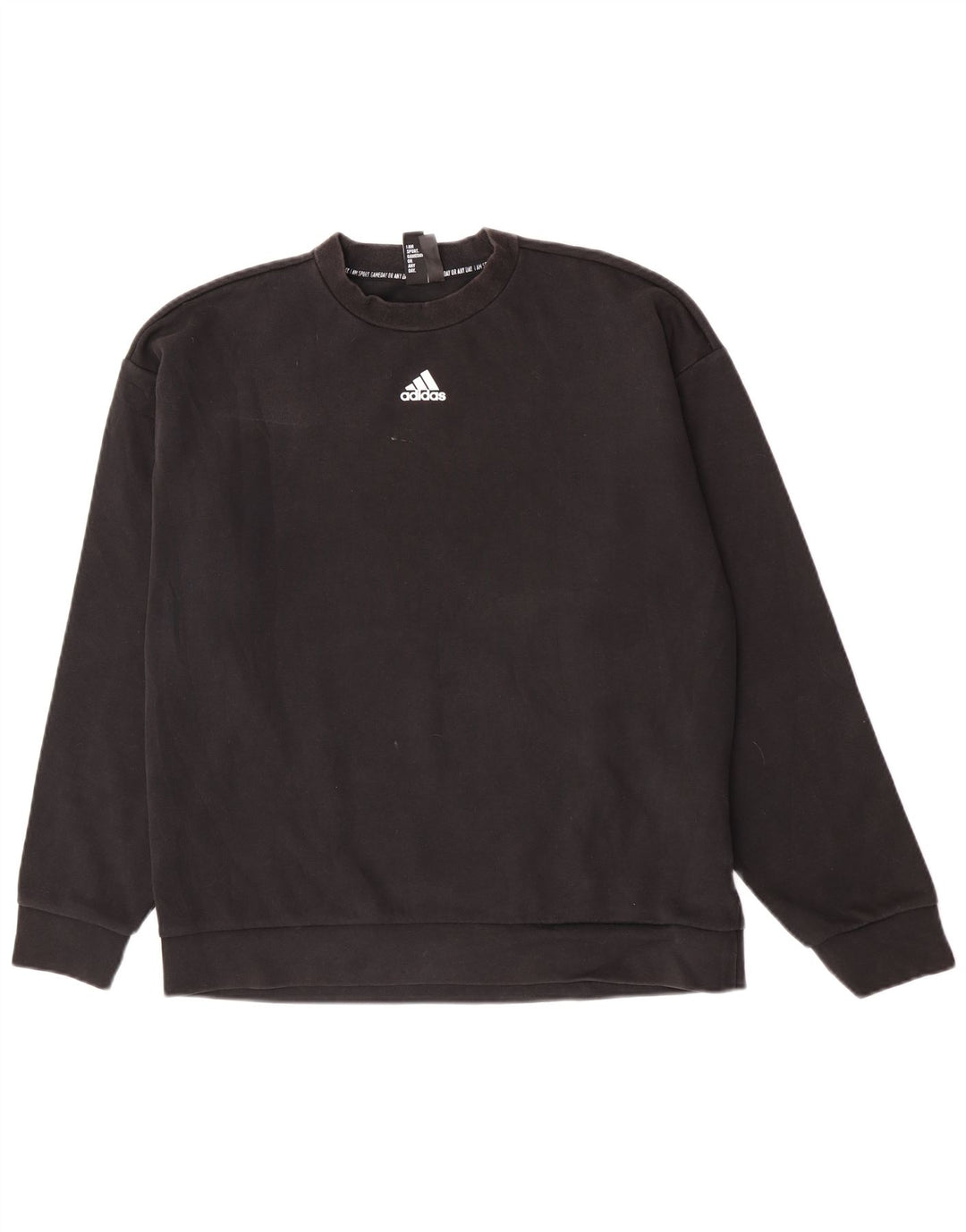 Bluza męska Adidas, duża, czarna, bawełniana