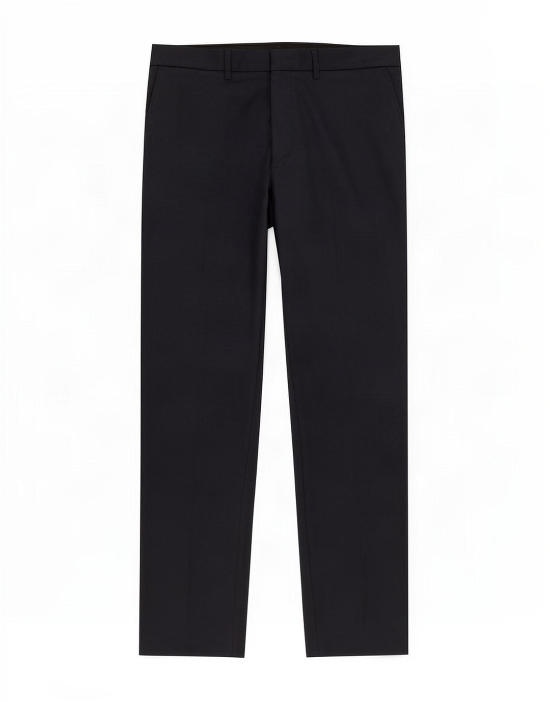 Męskie spodnie casual Marks & Spencer Slim Fit W34 L29 Granatowy poliester