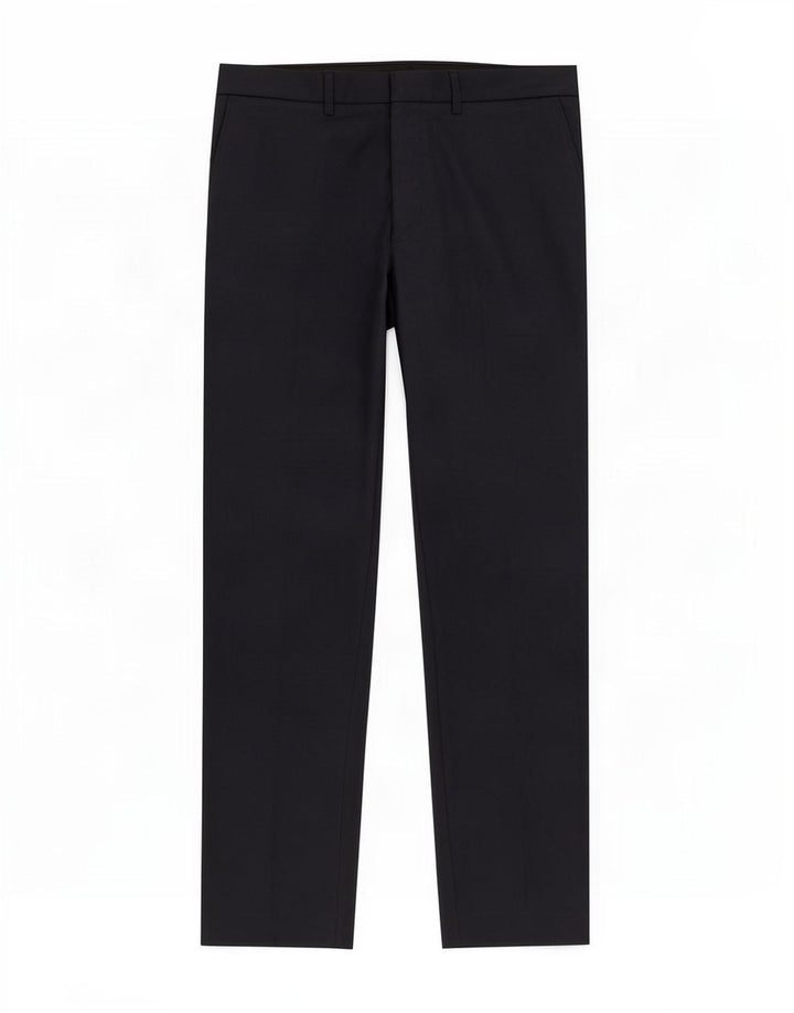 Męskie spodnie casual Marks & Spencer Slim Fit W34 L29 Granatowy poliester