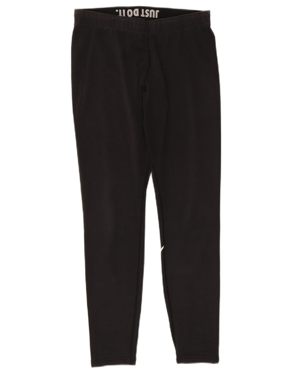 Damskie legginsy Nike Graphic UK 14, duże, czarne, bawełniane