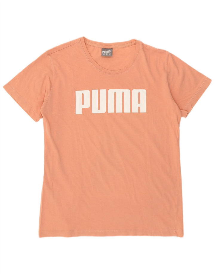 Damska koszulka z grafiką Puma Top UK 8 Small Pink