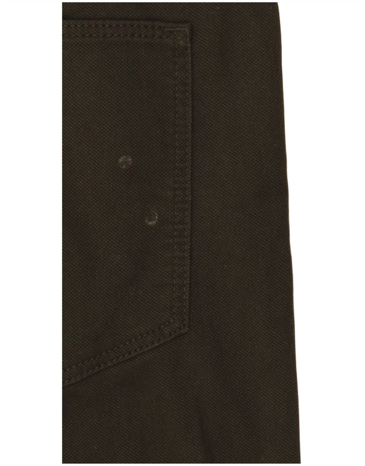 Marks & Spencer Męskie proste dżinsy W36 L29, bawełna khaki