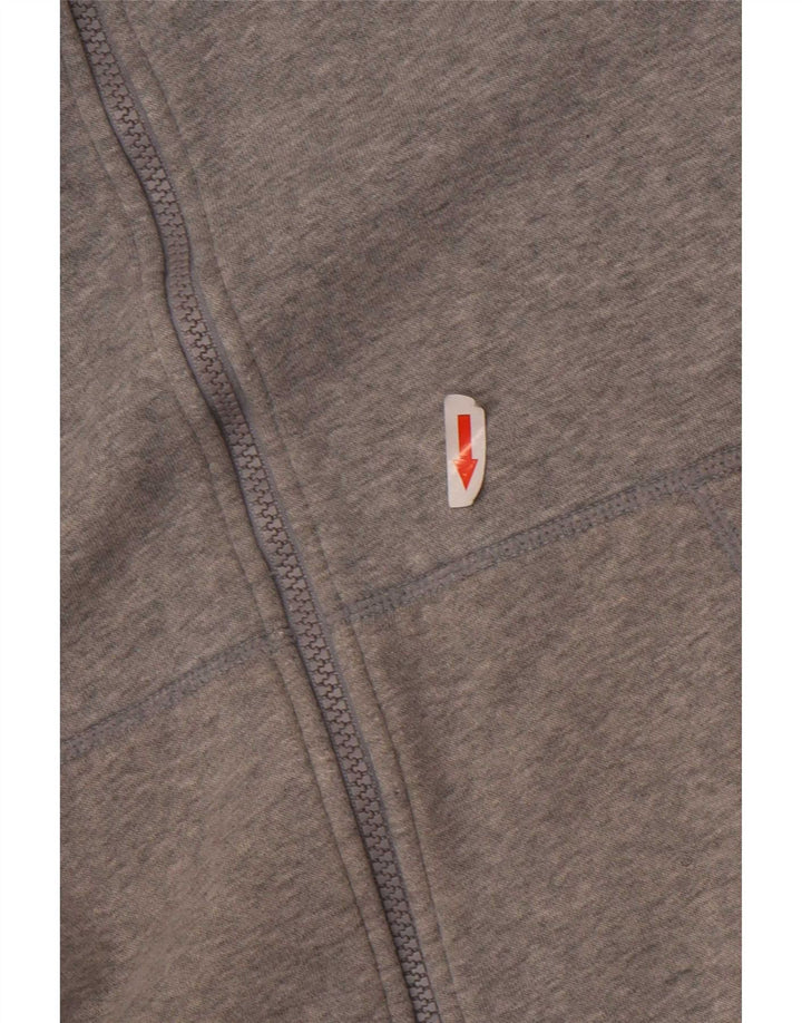 Męski sweter z kapturem i zamkiem Under Armour, mały, szary, nakrapiany