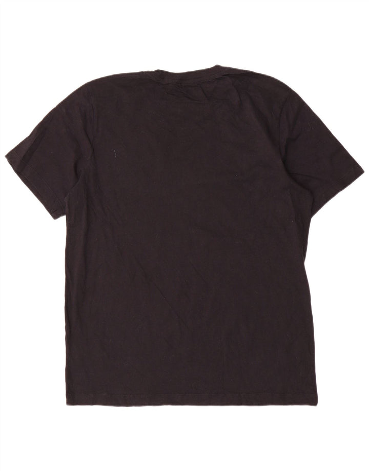 Męski T-shirt Nike, duży, czarny, bawełniany