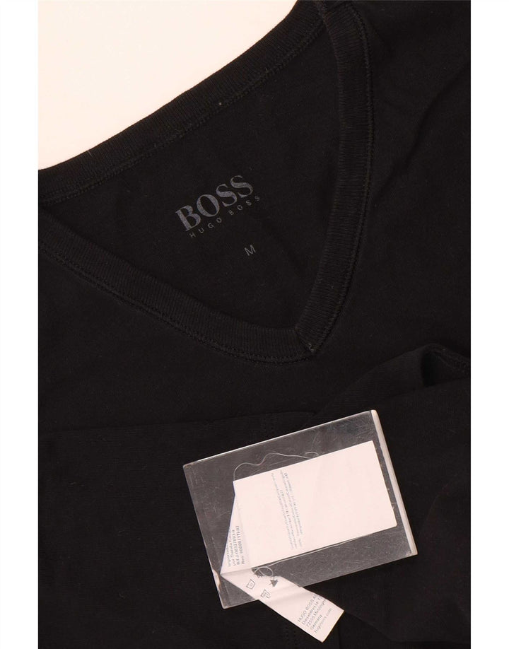 T-shirt męski Hugo Boss, średni czarny