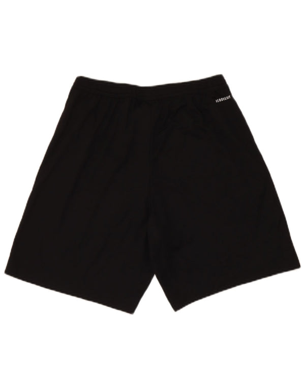 Męskie spodenki sportowe Adidas Aeroready Graphic, małe, czarne, poliestrowe