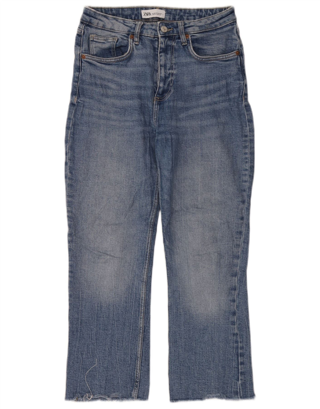 Damskie jeansy Bootcut Zara EU 36 XS W26 L25 Niebieskie