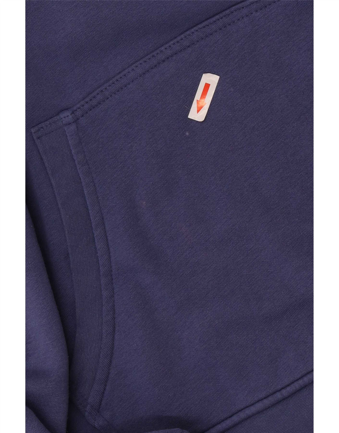 Męski sweter z kapturem Kappa z grafiką o regularnym kroju, mały, niebieski, bawełniany