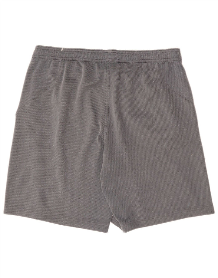 Męskie spodenki sportowe ADIDAS Climalite, średnioszary poliester