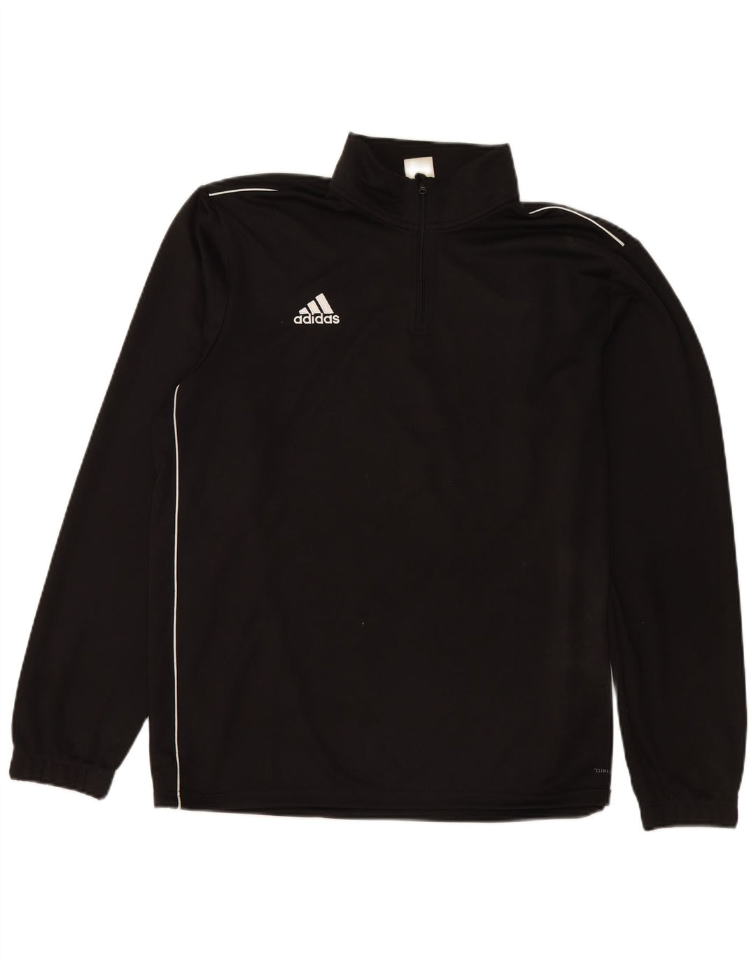 Adidas Męski dres Climalite Zip Neck Pullover Top XL Czarny poliester
