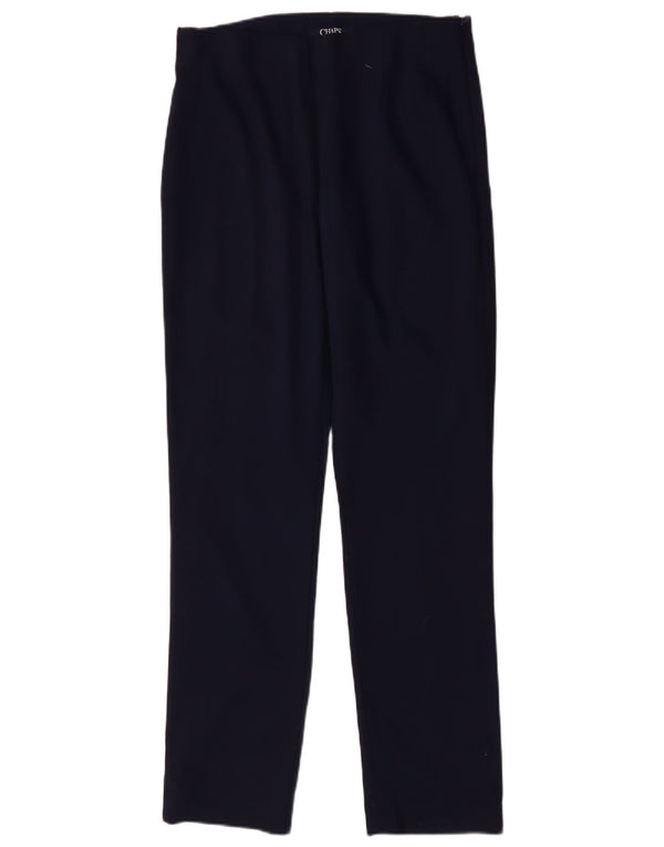 Proste spodnie damskie CHAPS US 10 Large W32 L31 Granatowe