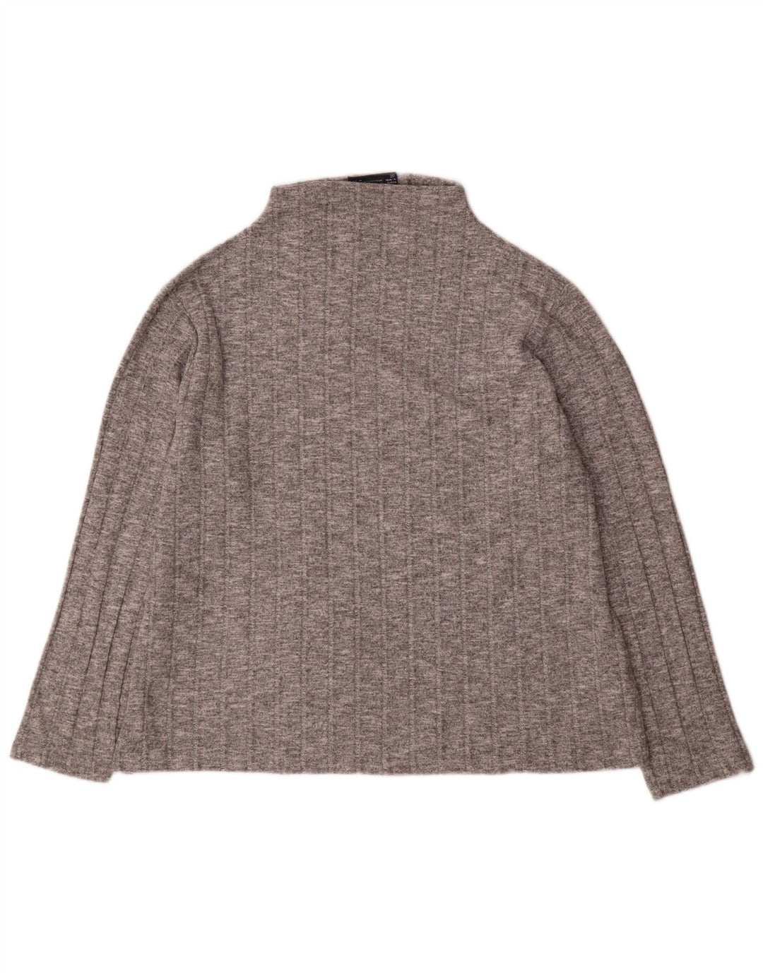Marks & Spencer Damski top z długim rękawem UK 20 2XL Szara wiskoza