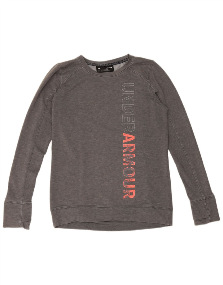 Damski sweter Under Armour Graphic o luźnym kroju, UK 14, średni szary