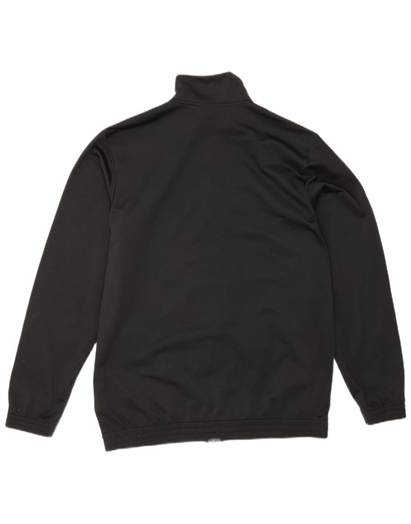 Adidas Męska bluza dresowa, duża, czarna, poliestrowa