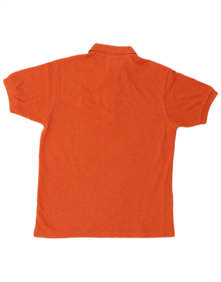 Męska koszulka polo Lacoste, rozmiar 3, mała, pomarańczowa, bawełniana