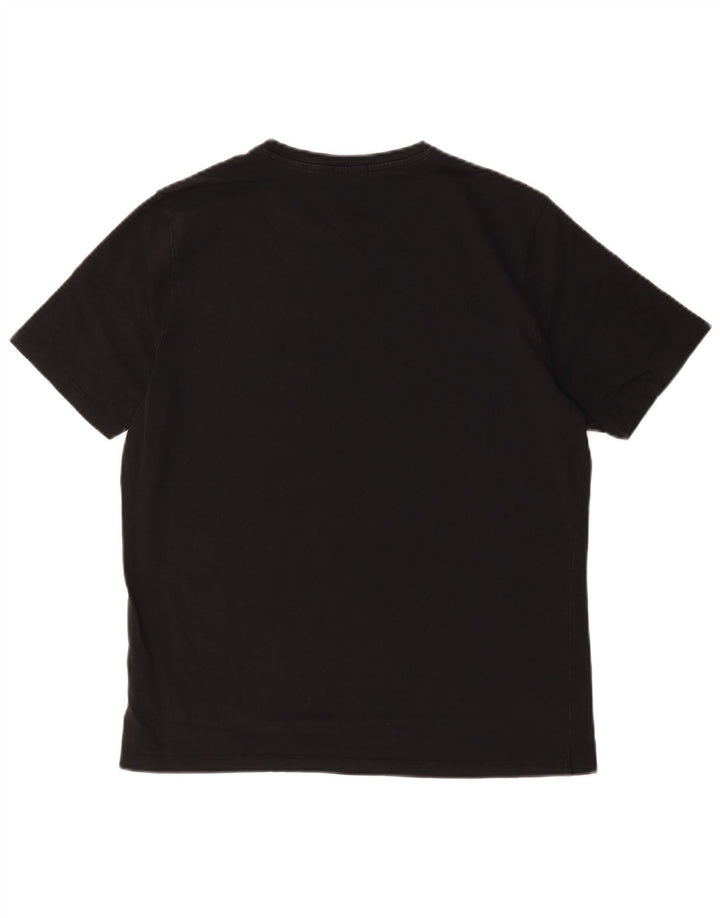 T-shirt męski Liu Jo, duży, czarny, bawełniany