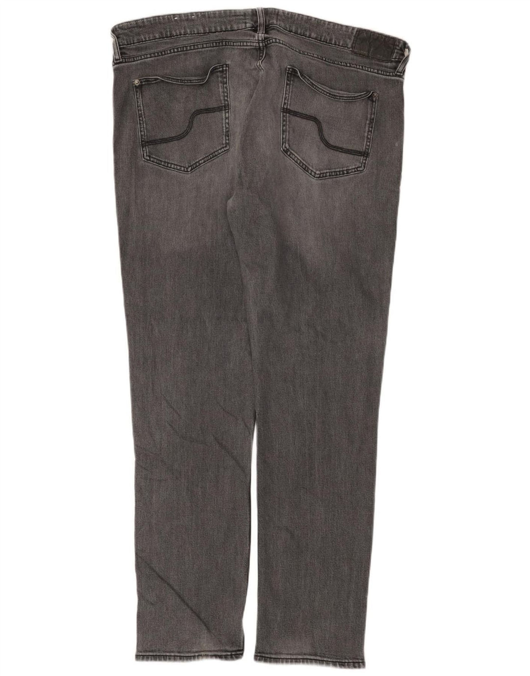 Męskie jeansy slim fit Fat Face W42 L31 Szara bawełna