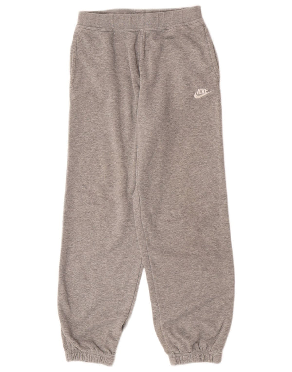 Chłopięce spodnie dresowe Nike, 13-14 lat, XL, szara, nakrapiana bawełna