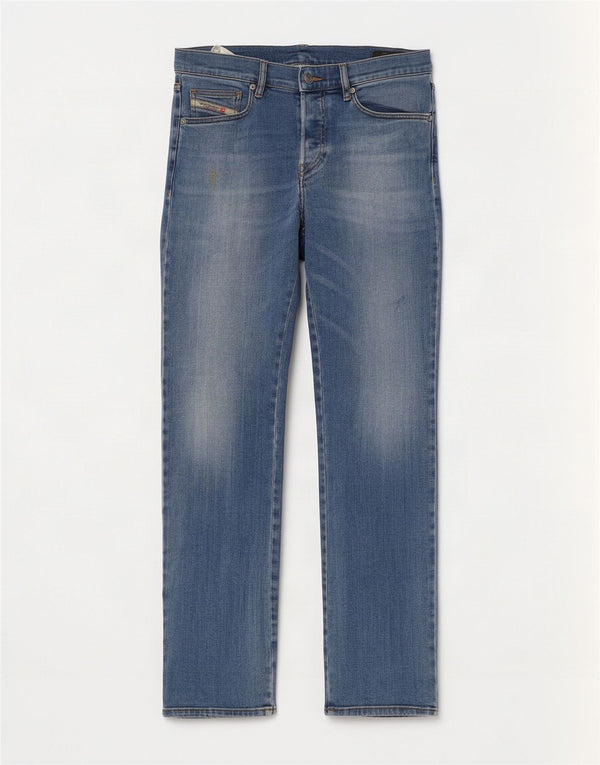 Damskie jeansy Diesel D-Mihtry Straight W32 L30 Niebieskie bawełniane