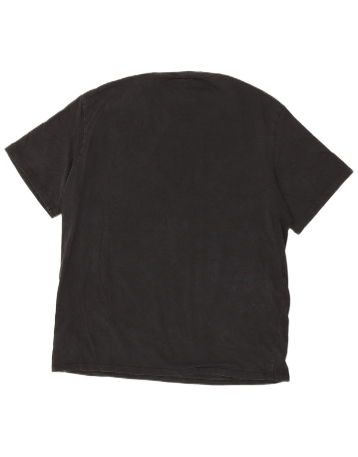 Męski T-shirt Ted Baker, duży, czarny, bawełniany