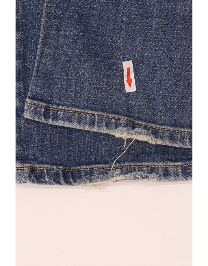 Lee Damskie jeansy Bootcut W27 L33 Niebieskie bawełniane