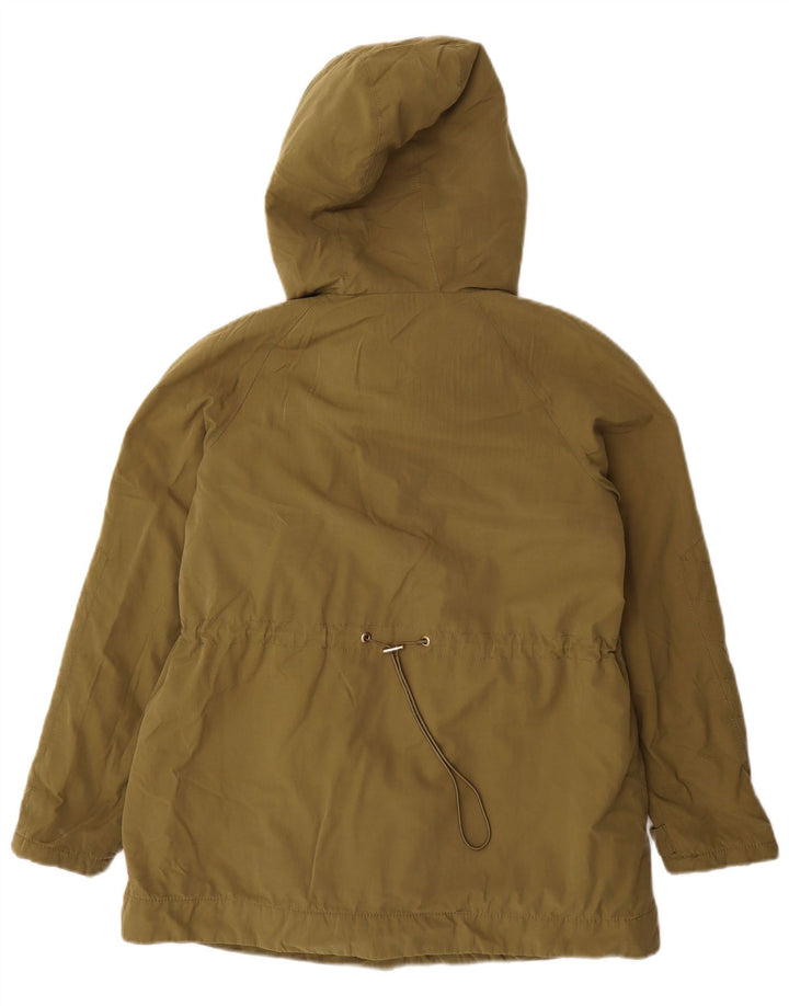 Damska kurtka parka z kapturem Zara UK 6 XS Khaki, poliester