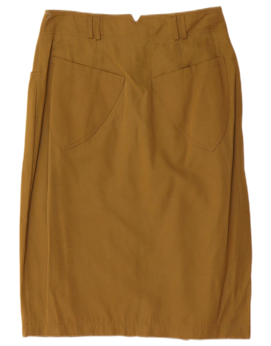 Damska spódnica ołówkowa w stylu vintage EU 38 Medium W28 Khaki Poliester
