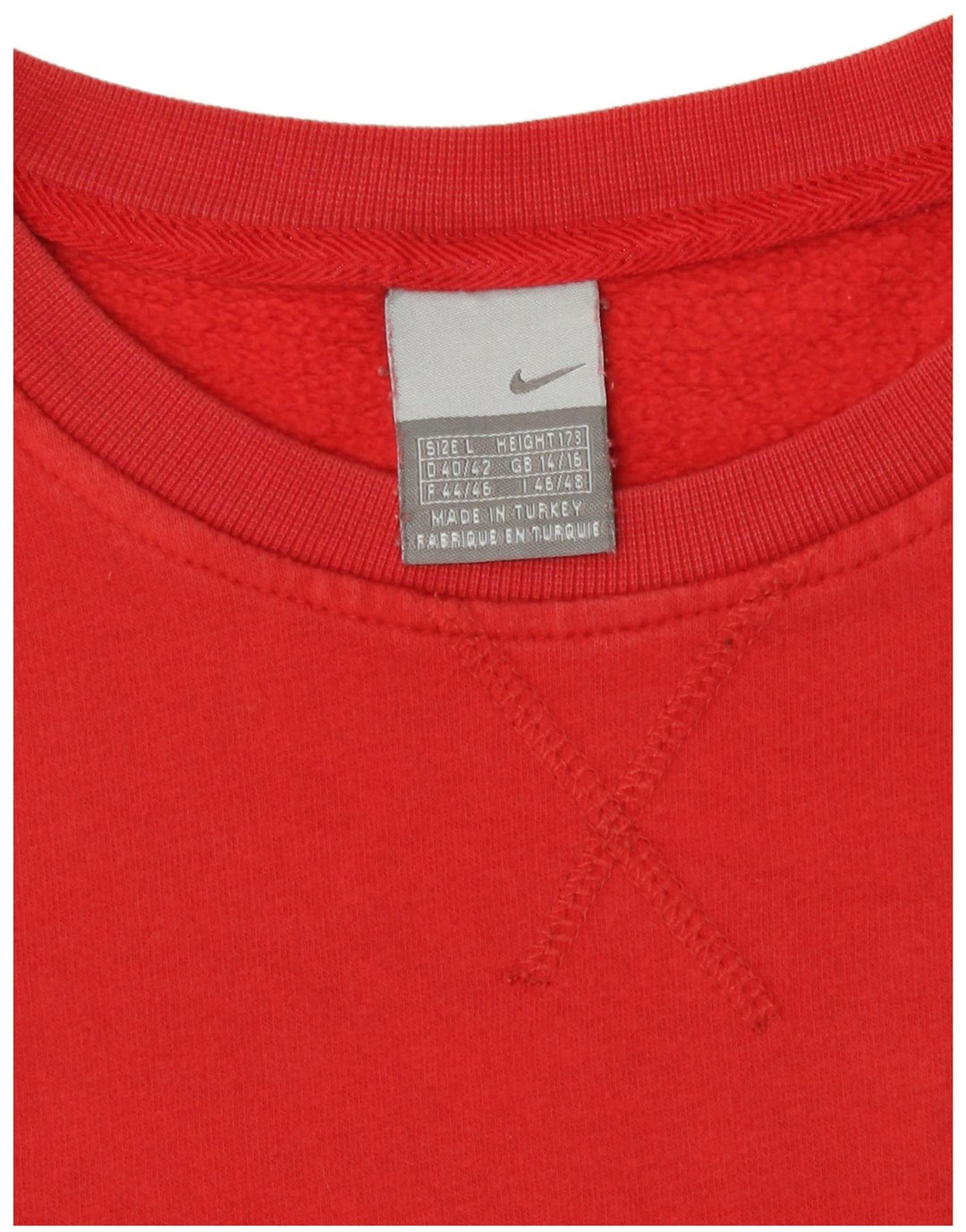 Damska bluza dresowa Nike UK 14/16, duża czerwona