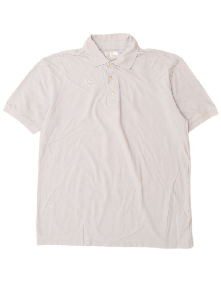Męska koszulka polo Kappa 2XL, niebieska, bawełniana