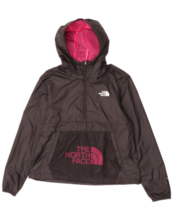 Damska kurtka przeciwdeszczowa z kapturem The North Face UK 16, duża czarna