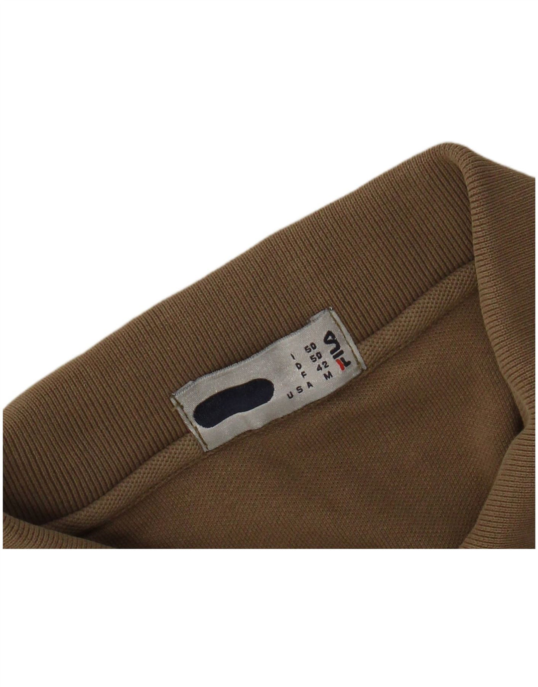 Męska koszulka polo FILA, średni brąz