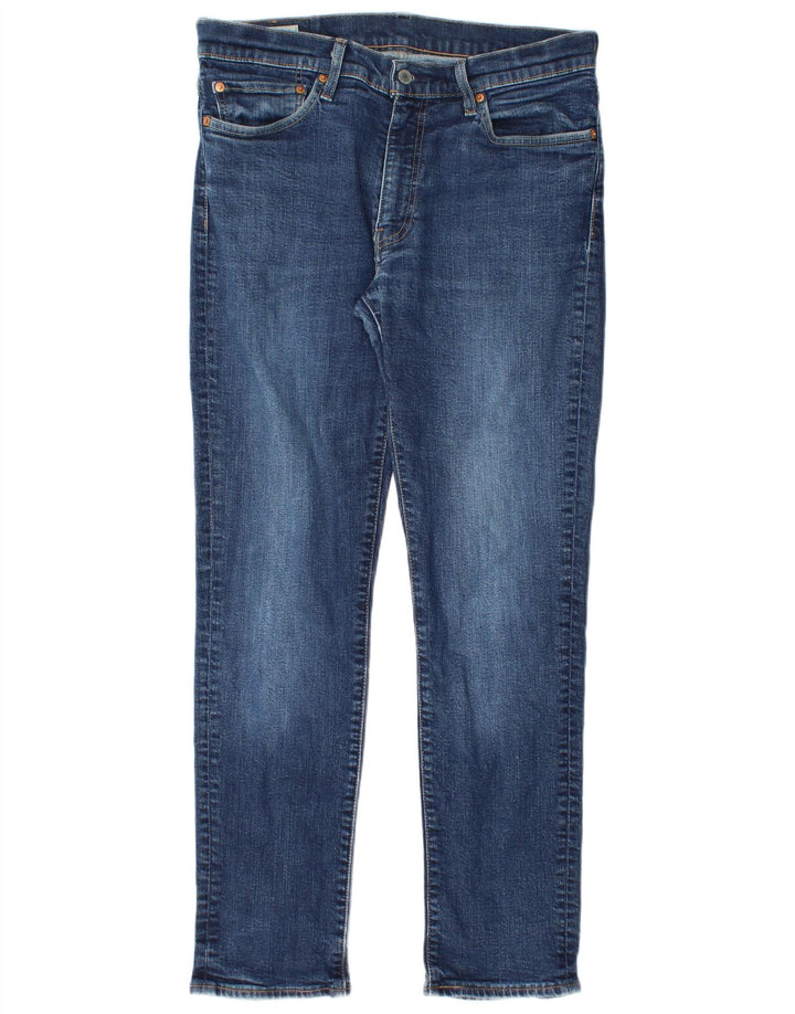 Męskie jeansy Levi's 511 Slim W34 L30 Niebieska bawełna