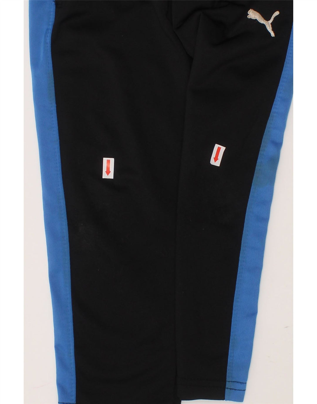 PUMA Boys Tracksuit Trousers 2-3 Years  Navy Blue Colourblock Polyester Vintage Puma and Second-Hand Puma from Messina Hembry 