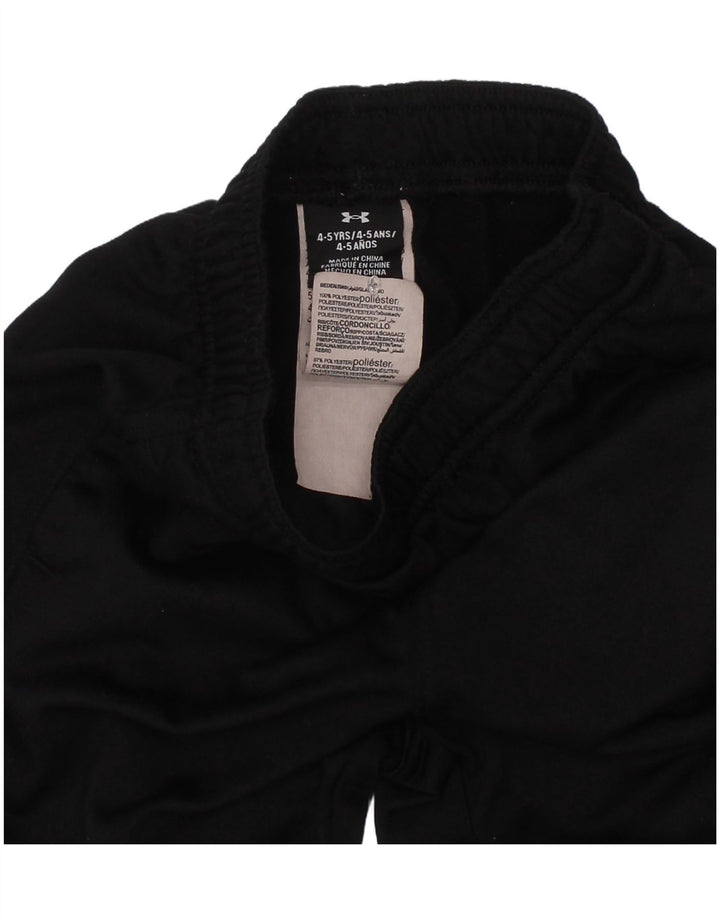Chłopięce spodnie dresowe Under Armour Cargo Joggers 4-5 lat, czarne