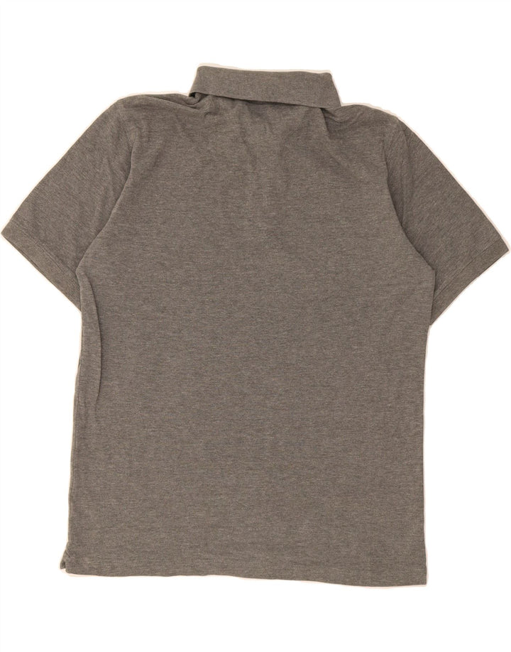 SERGIO TACCHINI Mens Polo Shirt Large Grey Vintage Sergio Tacchini and Second-Hand Sergio Tacchini from Messina Hembry 