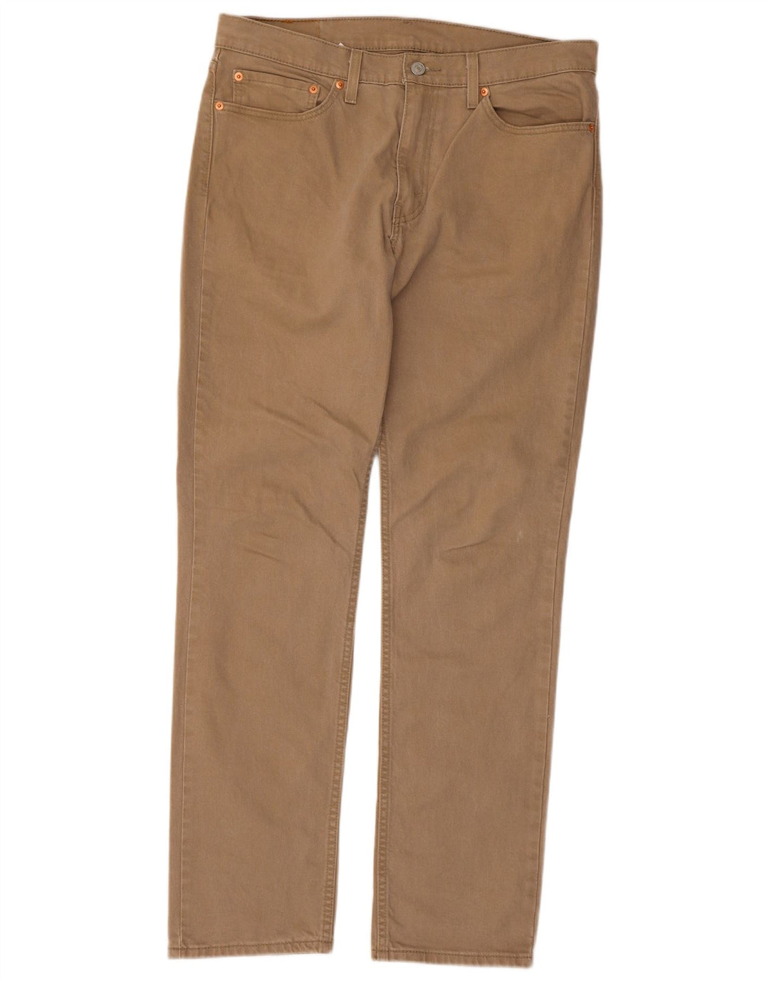 Męskie jeansy Levi's 511 Slim W34 L32 Beżowa bawełna