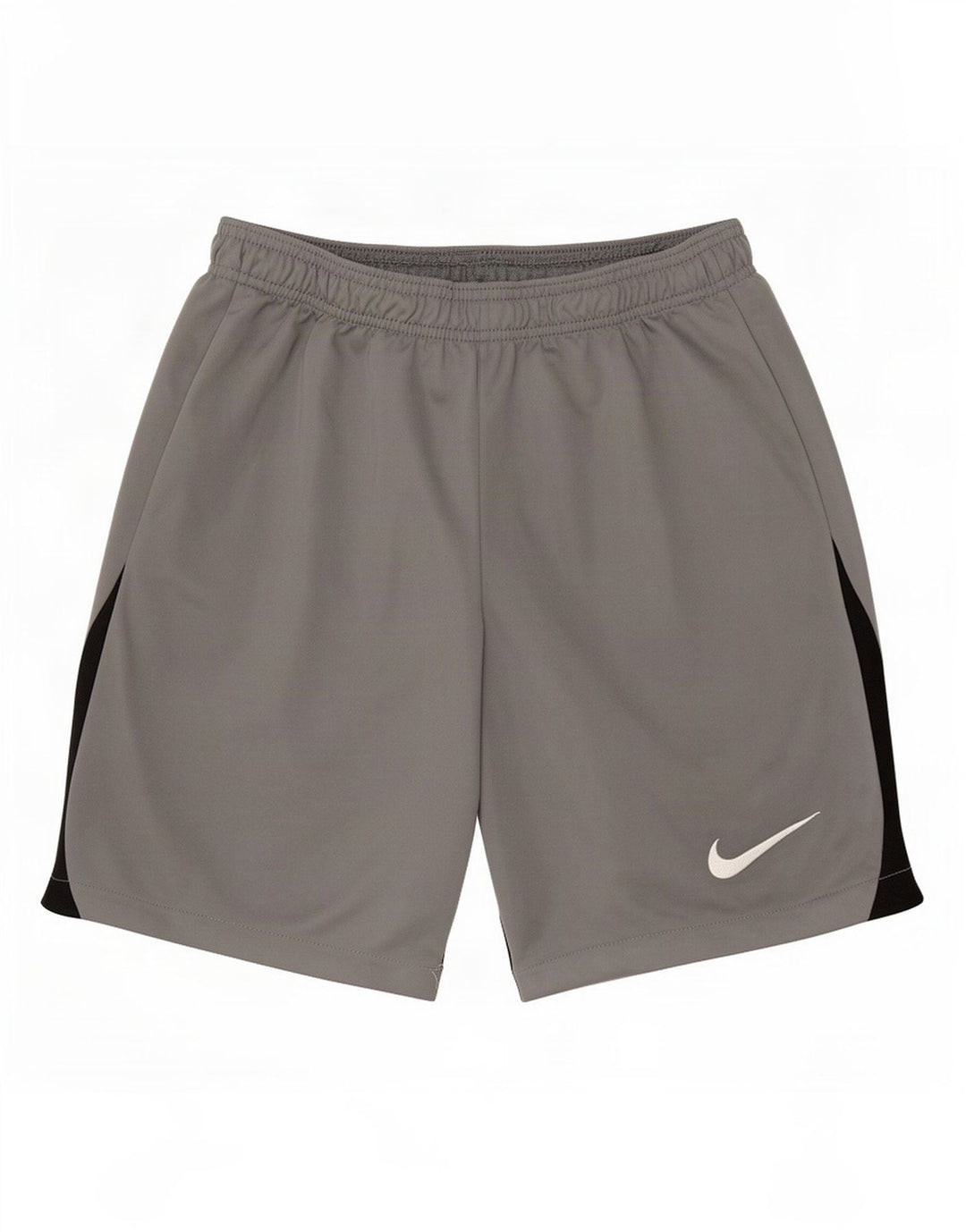 Męskie spodenki sportowe Nike Dri Fit Slim, mały, szary poliester z blokami kolorów