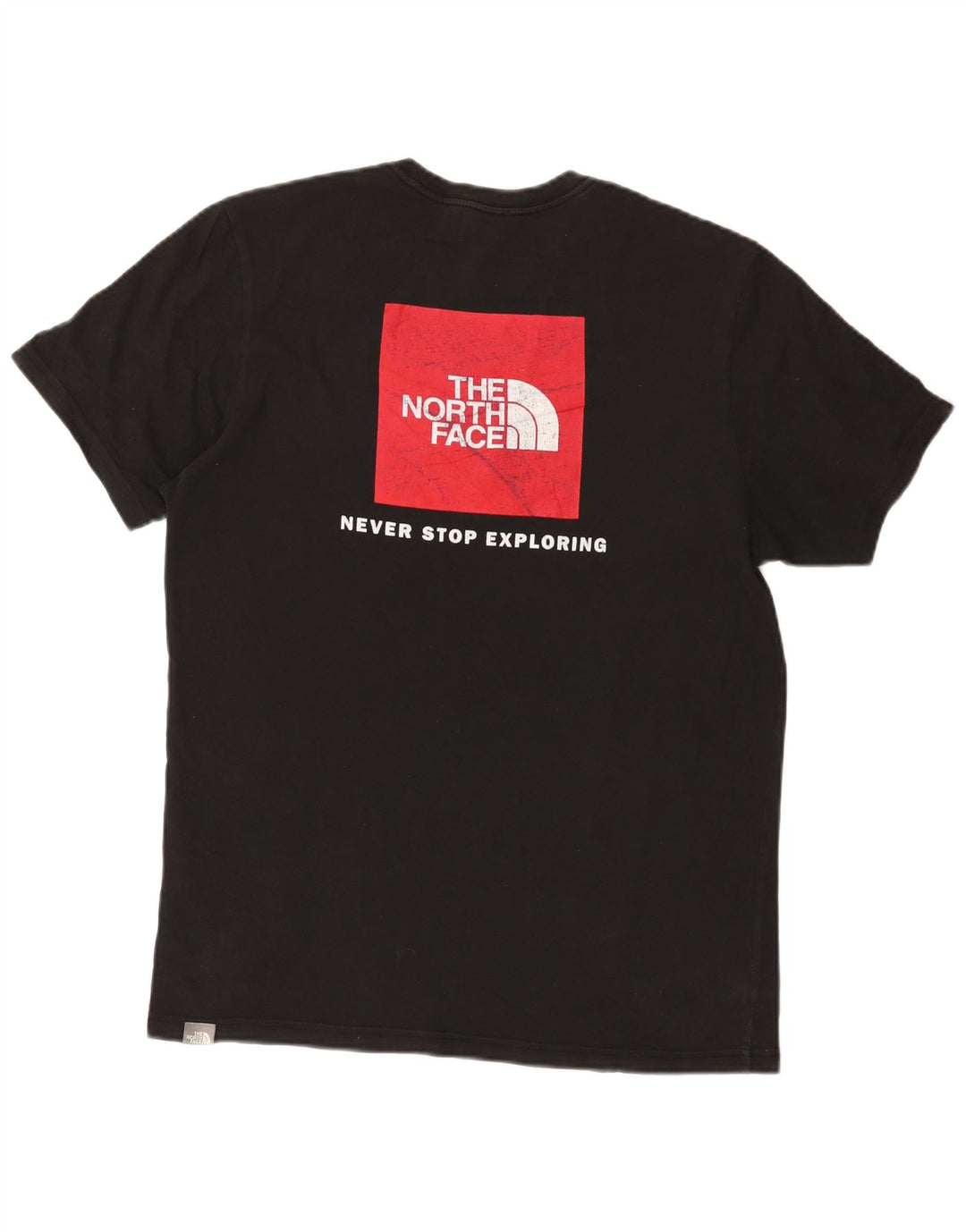 Męski T-shirt z grafiką The North Face, bawełniany, średni czarny