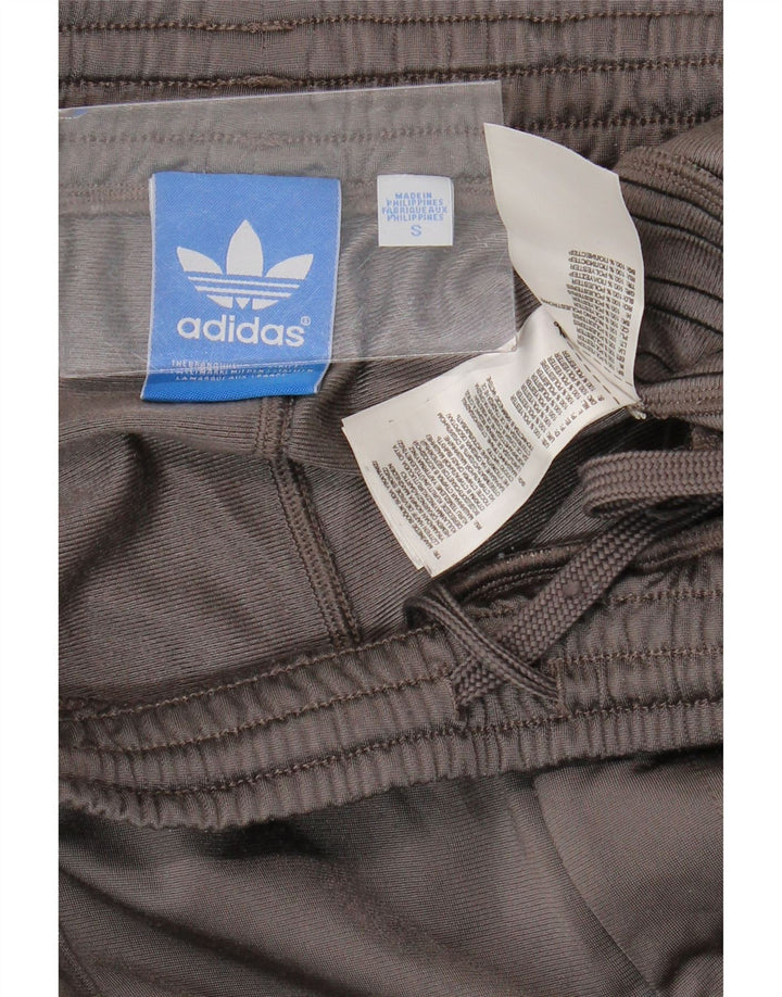 Męskie spodnie dresowe Adidas, małe, szare, poliestrowe