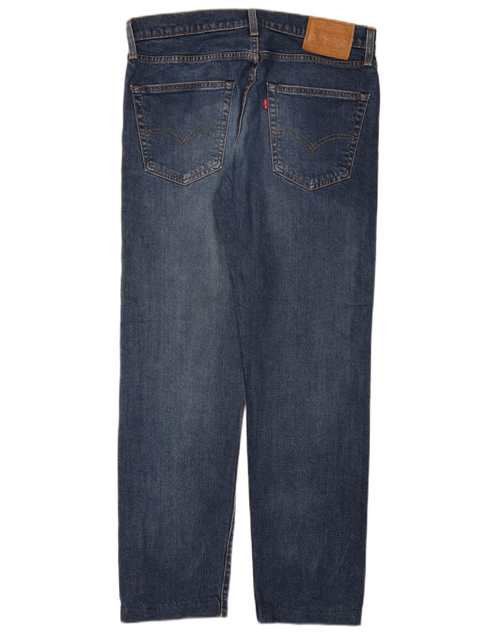 Męskie jeansy LEVI'S 502 zwężane W32 L29, niebieska bawełna