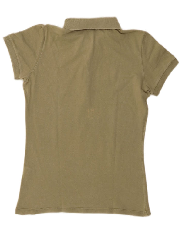 Damska koszulka polo Fred Perry UK 10, mała, bawełniana khaki