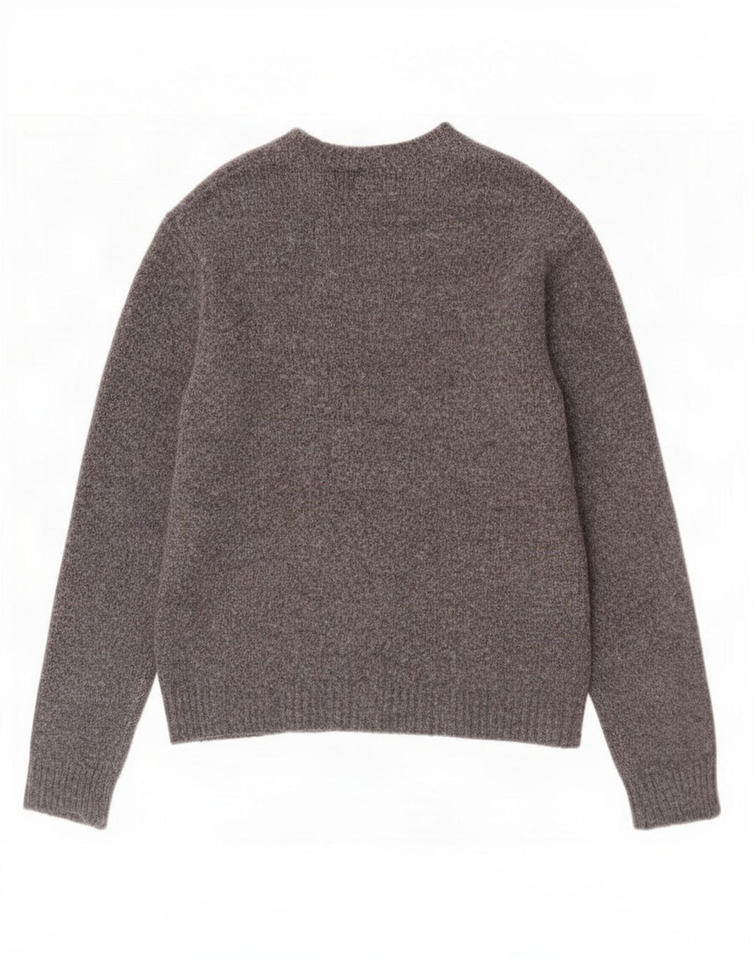 Męski sweter z dekoltem w łódkę Zara Średni szary akryl