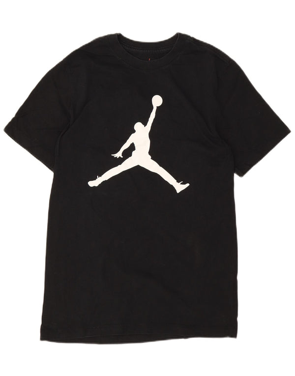 Męski T-shirt Jordan o standardowym kroju z grafiką, mały, czarny