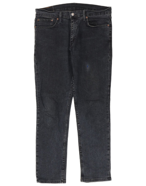 Męskie jeansy Levi's 511 Slim W36 L32 Niebieska bawełna
