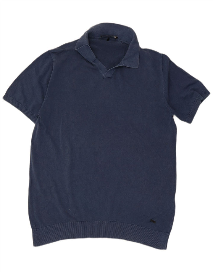 Męska koszulka polo LIU JO XL, granatowa, bawełniana