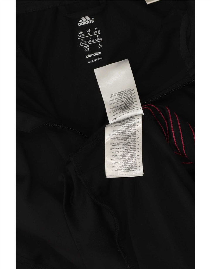 Damska bluza dresowa Adidas Climalite Oversized Top Jacket UK 8/10 Small Black